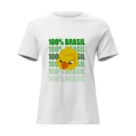 Camisa Feminina Baby Look 100% Brasil - Imagem 8