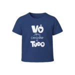 Camiseta Infantil Menino Dia dos Avós Vô Seu Carinho é Tudo