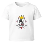 Camiseta Infantil Menino Dia dos Pais Meu Pai É O Melhor Com Cerveja