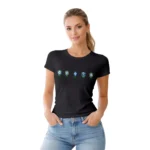 Camisa Feminina Baby Look Linha Do Tempo Brasil - Imagem 19
