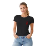 Camisa Feminina Baby Look Dia dos Namorados Queen - Imagem 3