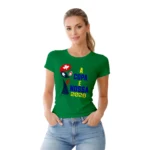 Camisa Feminina Baby Look Brasil Varias Estampas II - Imagem 38