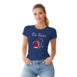 Camisa Feminina Baby Look Dia dos Namorados Metade de Deus - Imagem 3