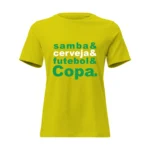 Camisa Feminina Baby Look Brasil Varias Estampas III - Imagem 30
