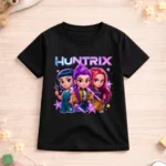 Camiseta Infantil Menina Huntrix