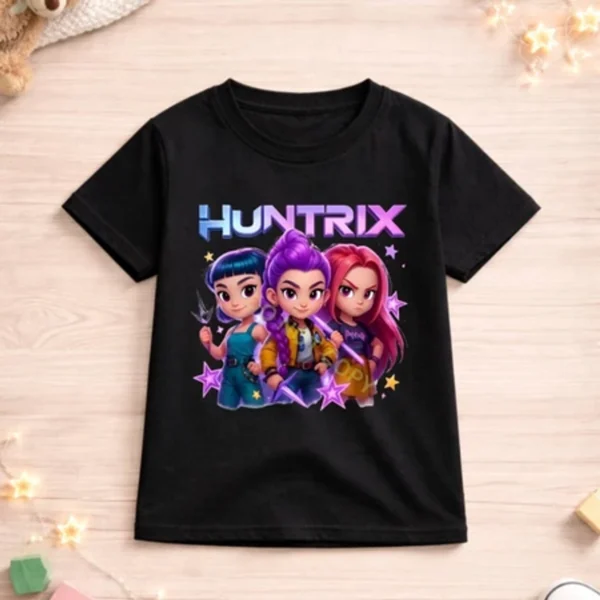 Camiseta Infantil Menina Huntrix