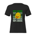 Camisa Feminina Baby Look Brasil Varias Estampas III - Imagem 45