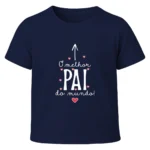 Camiseta Infantil Menino Dia dos Pais O Melhor Pai Do Mundo - Imagem 10