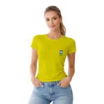 Camisa Feminina Baby Look Seleção Brasileira 1958 - Imagem 15