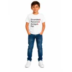 Camiseta Infantil Menino Dia dos Pais Divertido & Parceiro & Amigo & Pai. - Imagem 5