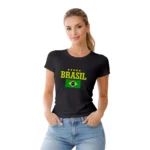 Camisa Feminina Baby Look Brasil Varias Estampas II - Imagem 6