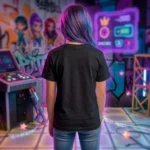 Camiseta Infantil Menina Huntrix - Imagem 3