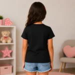 Camiseta Infantil Menina Guerreiras do Kpop - Imagem 3
