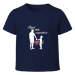 Camiseta Infantil Menino Dia dos Pais Papai Meu Companheiro