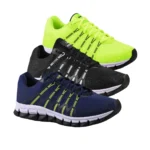 Kit 3 Tênis Masculino Olimpk Academia Caminhada Corrida Confortável - Imagem 10