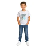 Camiseta Infantil Menino Dia dos Avós Vovô Mora no Meu Coração - Imagem 9