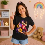 Camiseta Infantil Menina Guerreiras do Kpop - Imagem 2