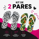 Kit 2 Chinelos Feminino - Imagem 2