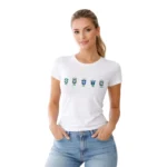 Camisa Feminina Baby Look Brasil Varias Estampas II - Imagem 56