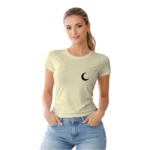 Camisa Feminina Baby Look Dia dos Namorados Metade Lua - Imagem 19