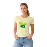 Camisa Feminina Baby Look Brasil Varias Estampas II - Imagem 21
