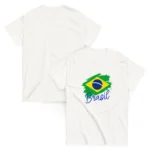 Camiseta Plus Size Masculina Brasil Varias Estampas II - Imagem 4