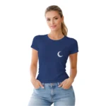 Camisa Feminina Baby Look Dia dos Namorados Metade Lua - Imagem 15