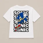 Camiseta Infantil Menino Sonic Ouriço - Imagem 3