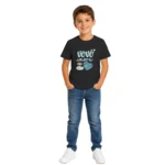 Camiseta Infantil Menino Dia dos Avós Vovô Mora no Meu Coração - Imagem 3