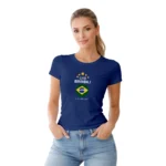 Camisa Feminina Baby Look Brasil Varias Estampas III - Imagem 11
