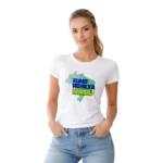 Camisa Feminina Baby Look Rumo ao Hexa Brasil Mapa - Imagem 3