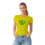 Camisa Feminina Baby Look Brasil Varias Estampas II - Imagem 35