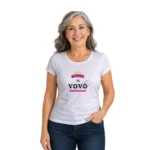 Camisa Feminina Baby Look Dia dos Avós Uso Exclusivo da Vovó - Imagem 3