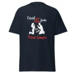 Camiseta Masculina Dia dos Namorados Casal que Ora Junto Para Sempre - Imagem 11
