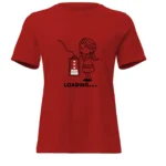 Camisa Feminina Baby Look Dia dos Namorados Metade Loading - Imagem 9