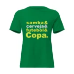 Camisa Feminina Baby Look Brasil Varias Estampas III - Imagem 24