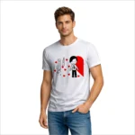 Camiseta Masculina Dia dos Namorados Feitos um Para... - Imagem 6