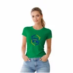 Camisa Feminina Baby Look Brasil Varias Estampas IV - Imagem 10