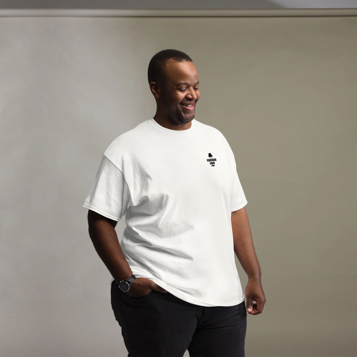 Camisa Masculina Plus Size Poderoso Vovô Camisa Masculina Plus Size Poderoso Vovô