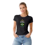 Camisa Feminina Baby Look Brasil Varias Estampas III - Imagem 8