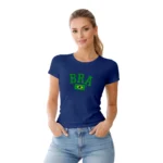 Camisa Feminina Baby Look Brasil Varias Estampas II - Imagem 17
