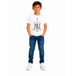 Camiseta Infantil Menino Dia dos Pais O Melhor Pai Do Mundo - Imagem 2