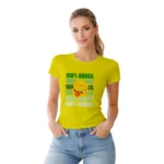 Camisa Feminina Baby Look Brasil Varias Estampas III - Imagem 48