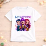 Camiseta Infantil Menina Huntrix - Imagem 4