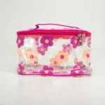 Bolsa Nécessaire Transparente Florido - Imagem 9